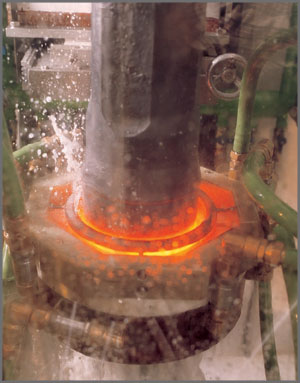 quench cycle of heat treating process